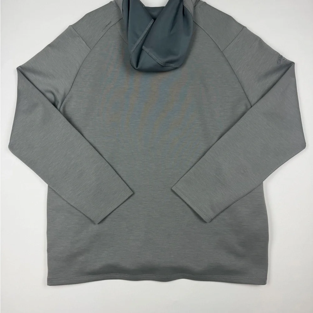 Men's Callaway Golf Gray Long Sleeve Shirt - Picture 3 of 6